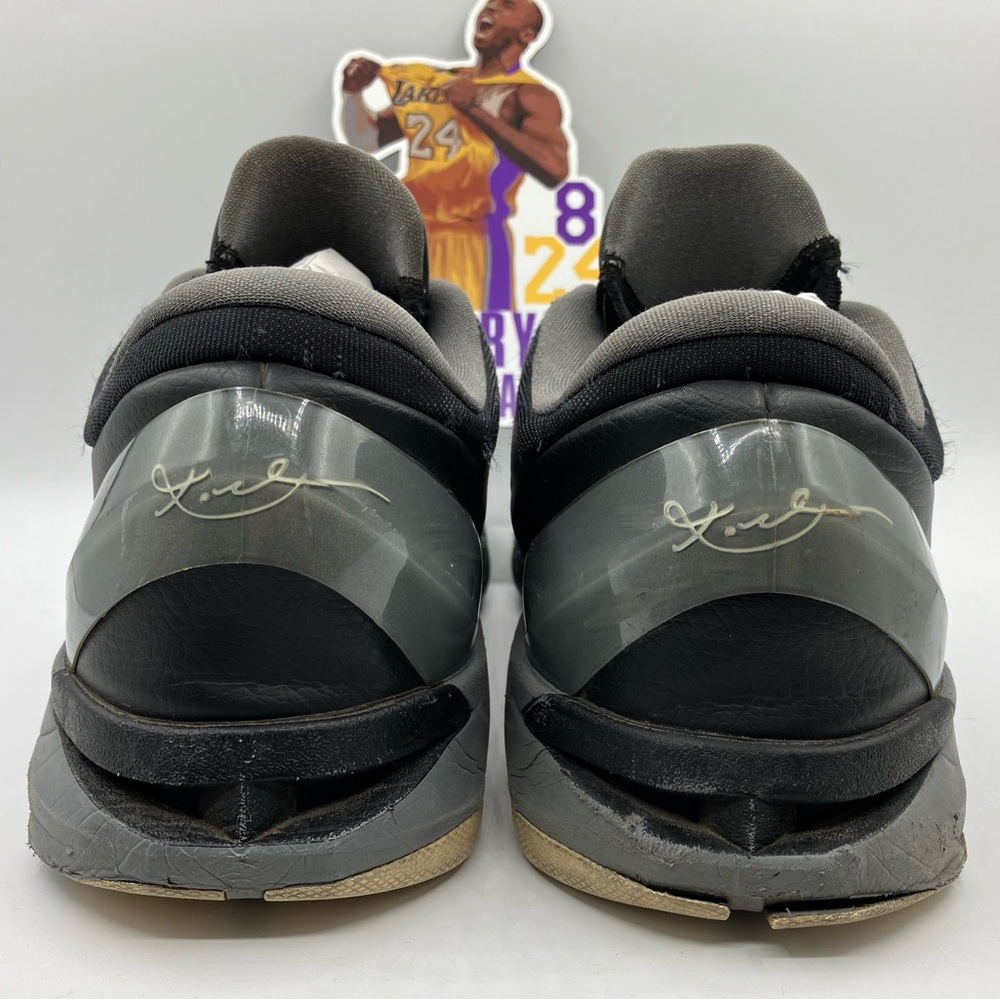 Nike Kobe Bryant 7 VII Zoom Black Wolf Grey Mamba Men’s Shoes Size 13 - Picture 12 of 16